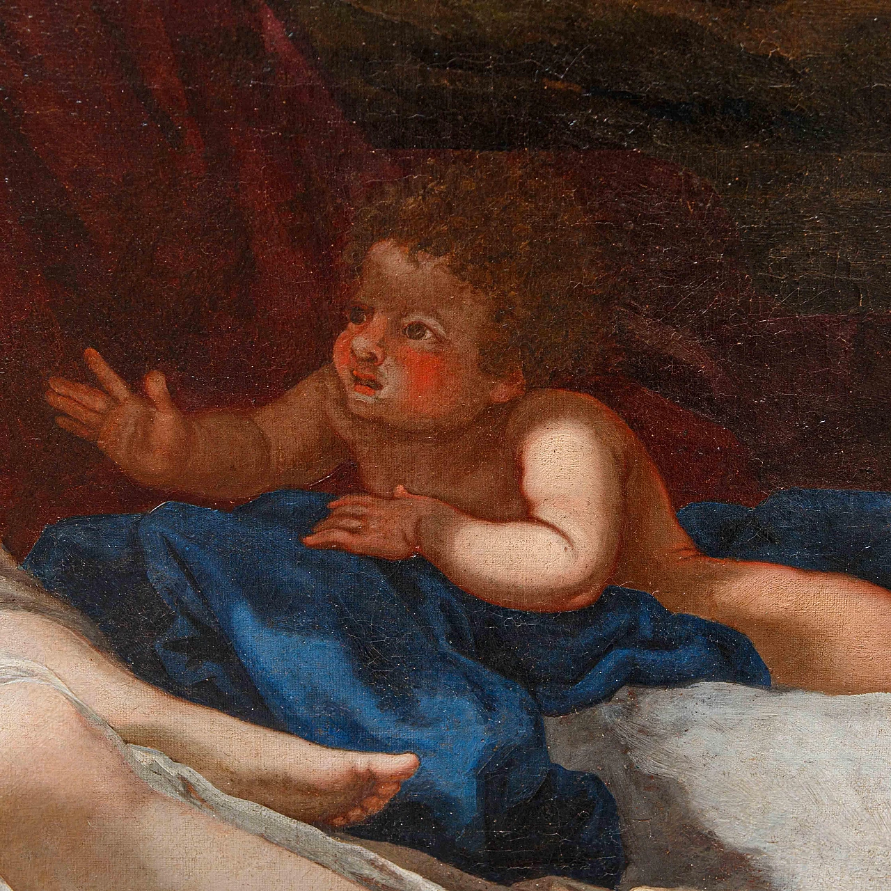 Attributed to Nicolas Pierre Loir, The Death of Cleopatra,17th century 15