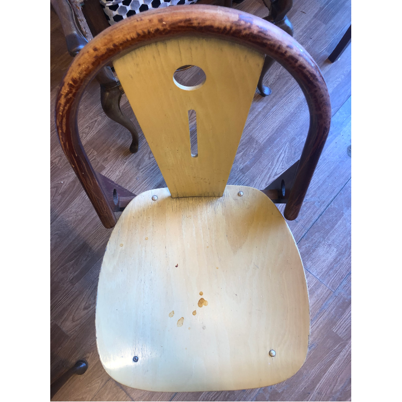 Chairs in stained beech by Baumann, 1960s intOndo