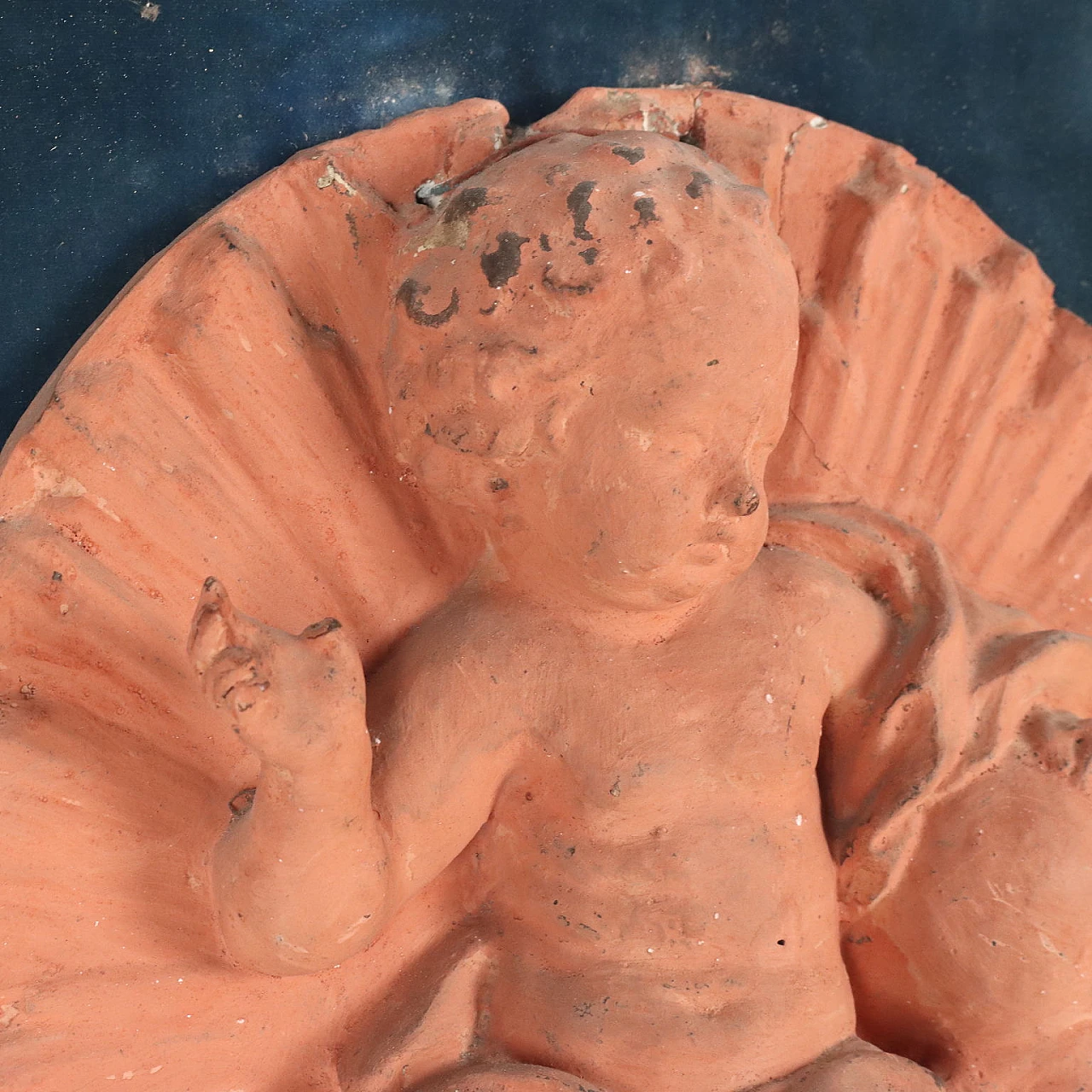 Gesù Bambino benedicente in gesso, inizio '900 3