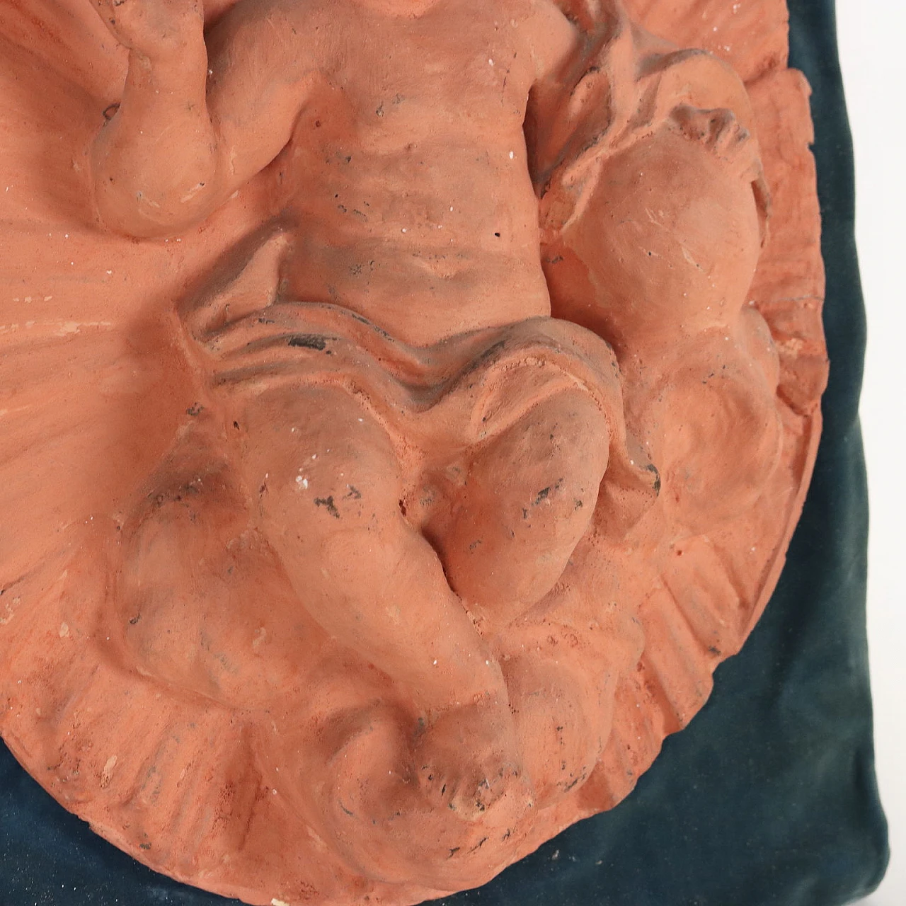 Gesù Bambino benedicente in gesso, inizio '900 4