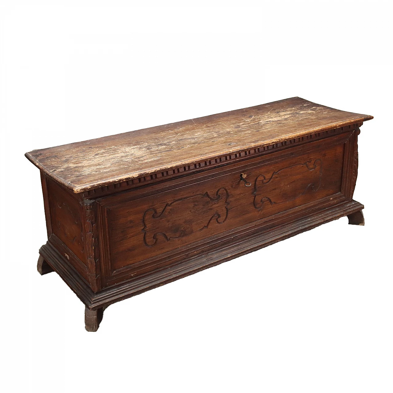 Cassapanca in gattice in stile Barocco, '800 1