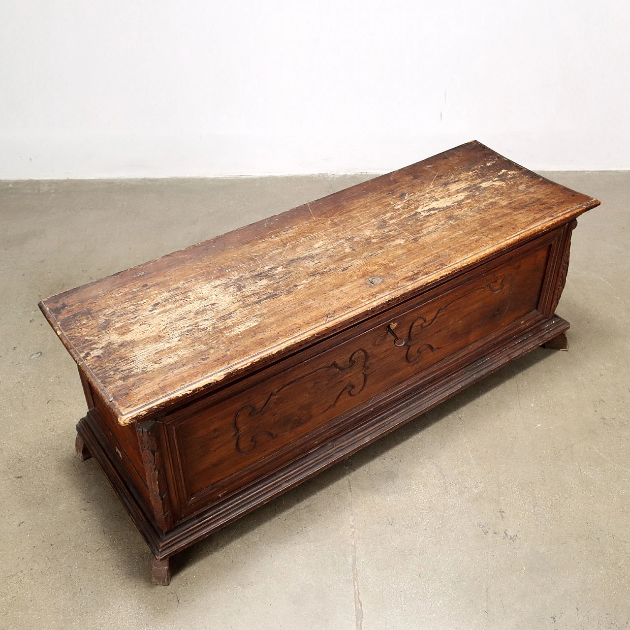 Cassapanca in gattice in stile Barocco, '800 3