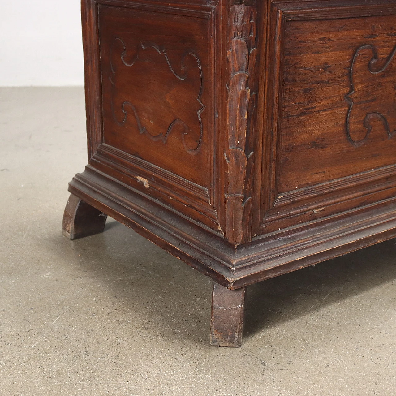 Cassapanca in gattice in stile Barocco, '800 4