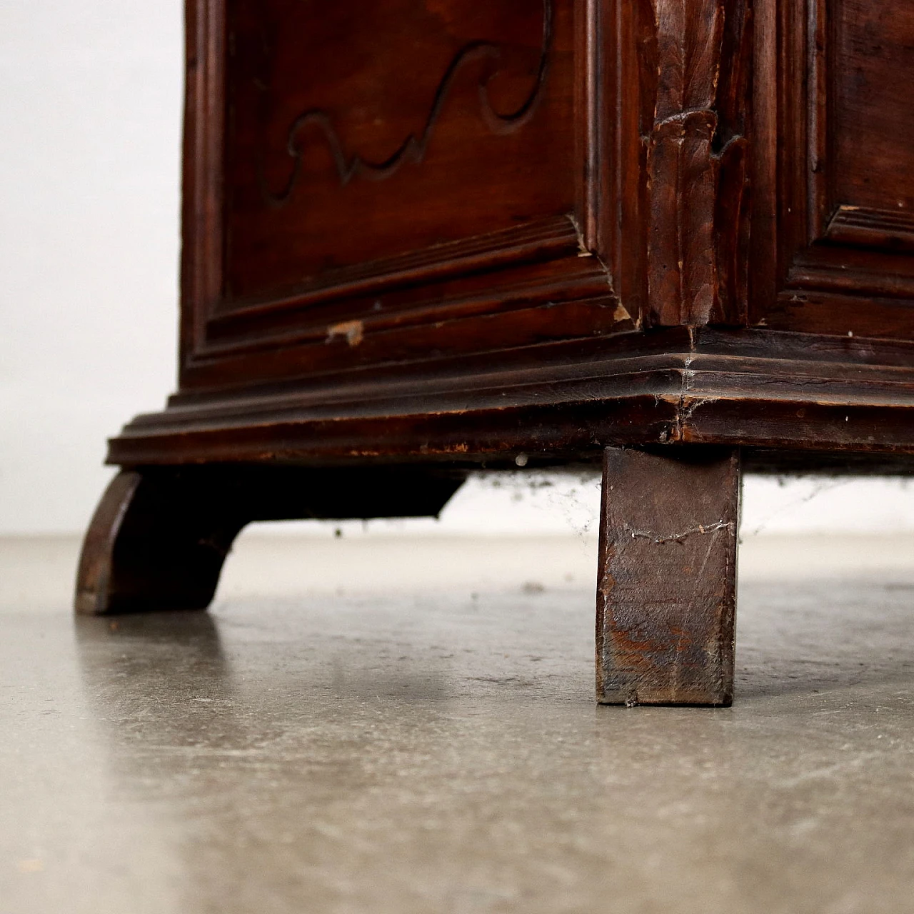 Cassapanca in gattice in stile Barocco, '800 5