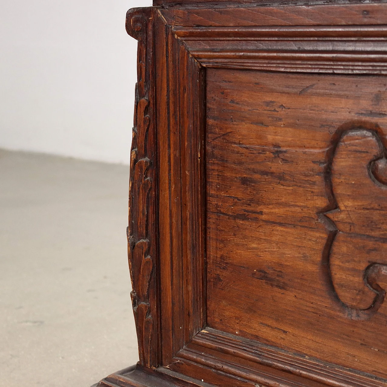 Cassapanca in gattice in stile Barocco, '800 8