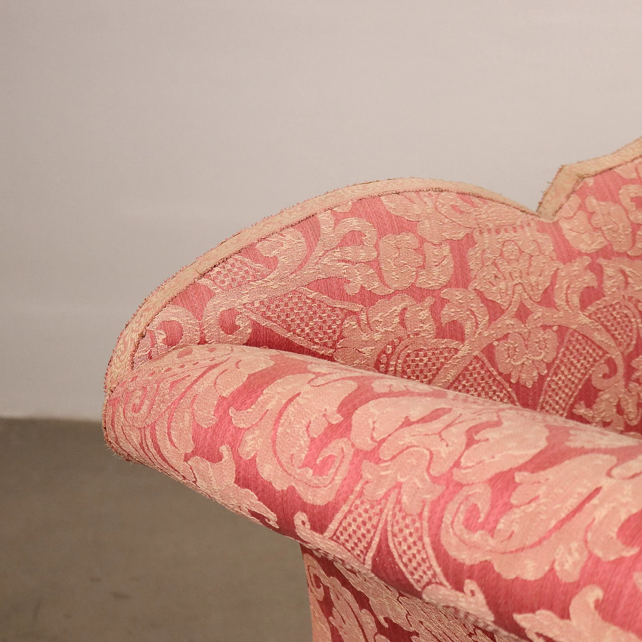 Divano Barocchetto lombardo in noce, metà '700 4