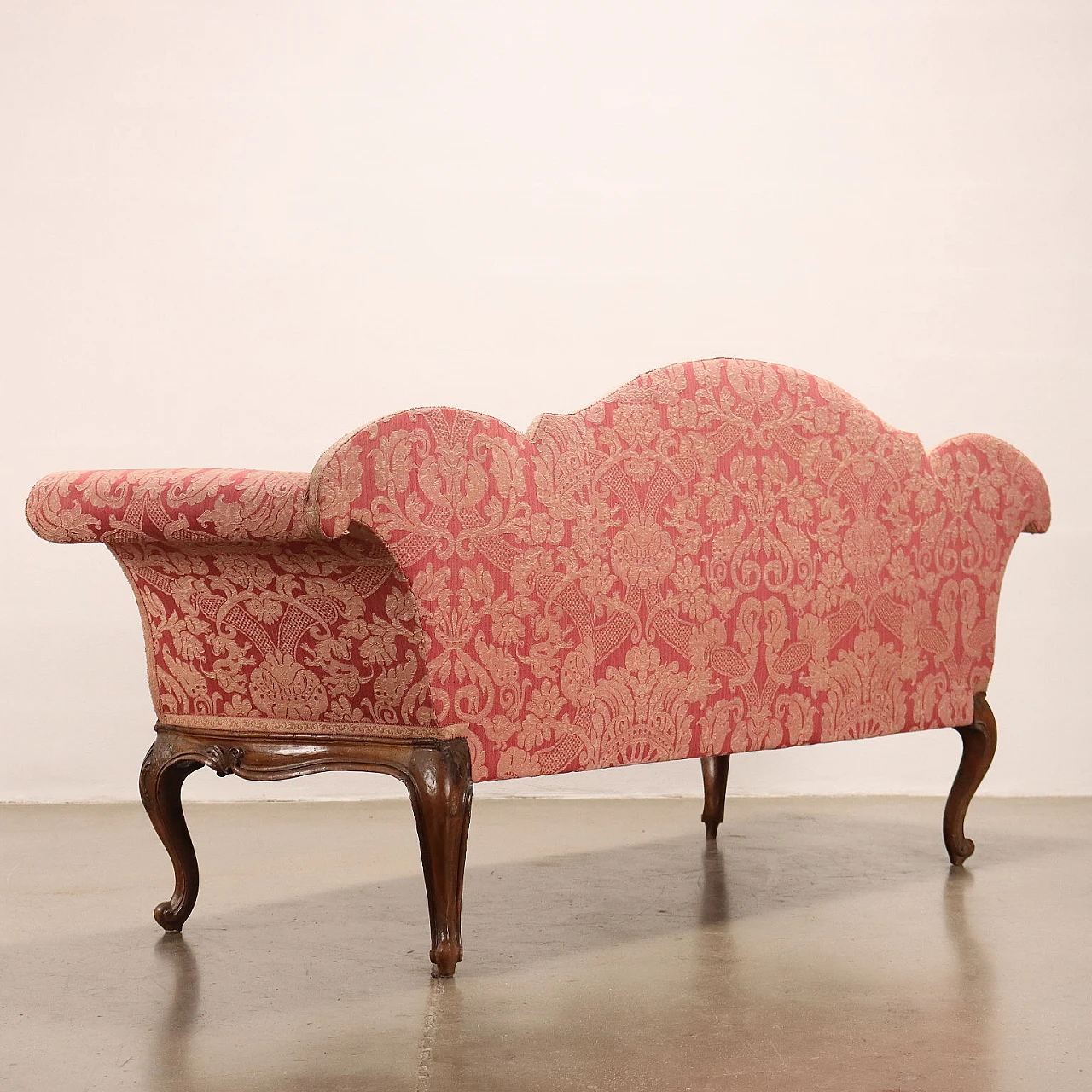 Divano Barocchetto lombardo in noce, metà '700 10