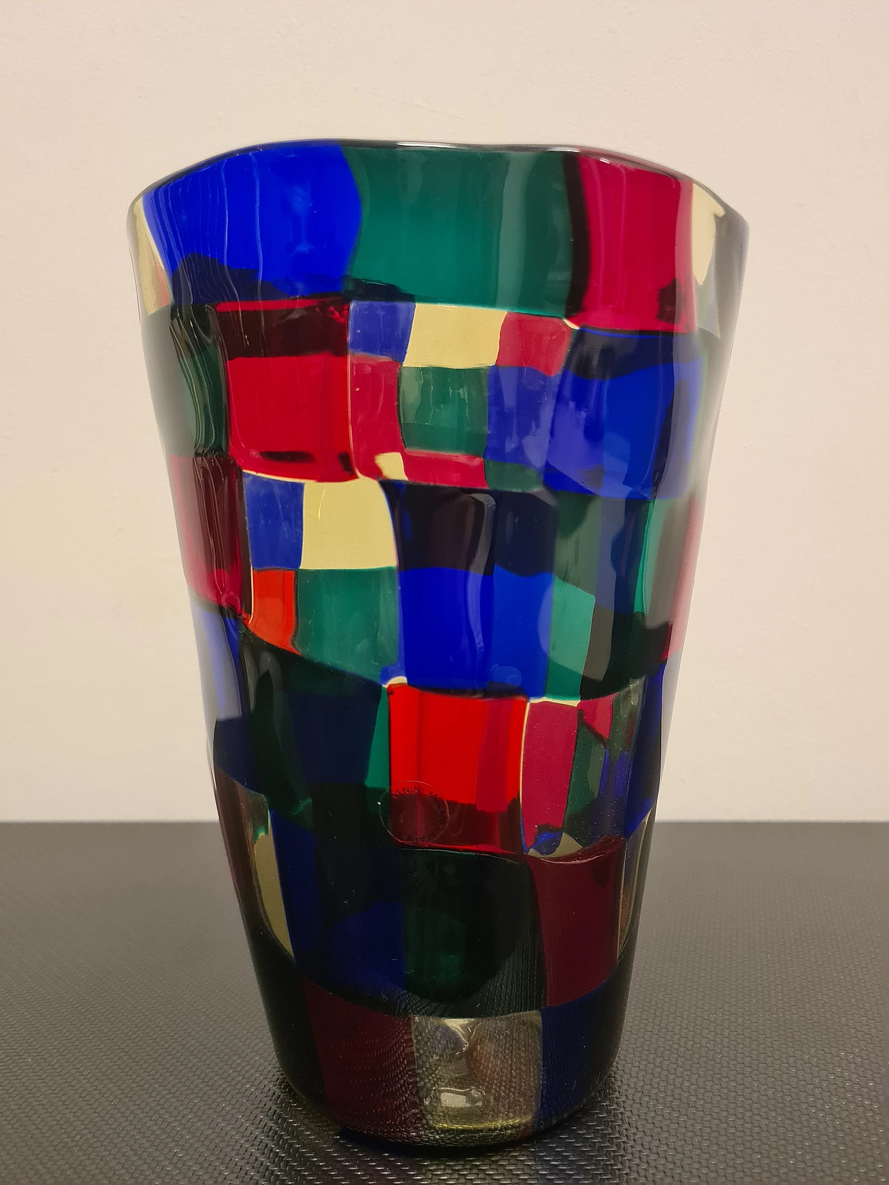 Vaso Pezzati di Fulvio Bianconi per Venini, 1998 3