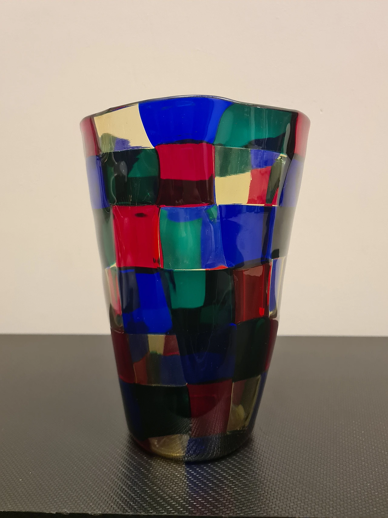 Vaso Pezzati di Fulvio Bianconi per Venini, 1998 6