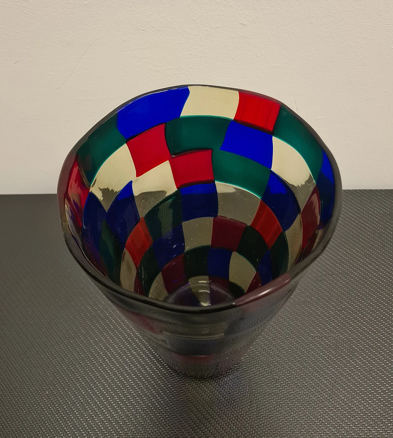 Vaso Pezzati di Fulvio Bianconi per Venini, 1998 8