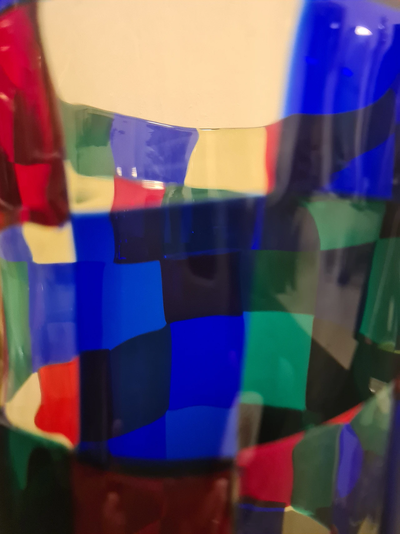 Vaso Pezzati di Fulvio Bianconi per Venini, 1998 9