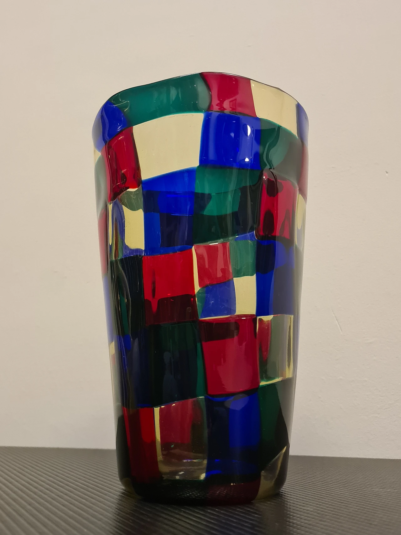 Vaso Pezzati di Fulvio Bianconi per Venini, 1998 11
