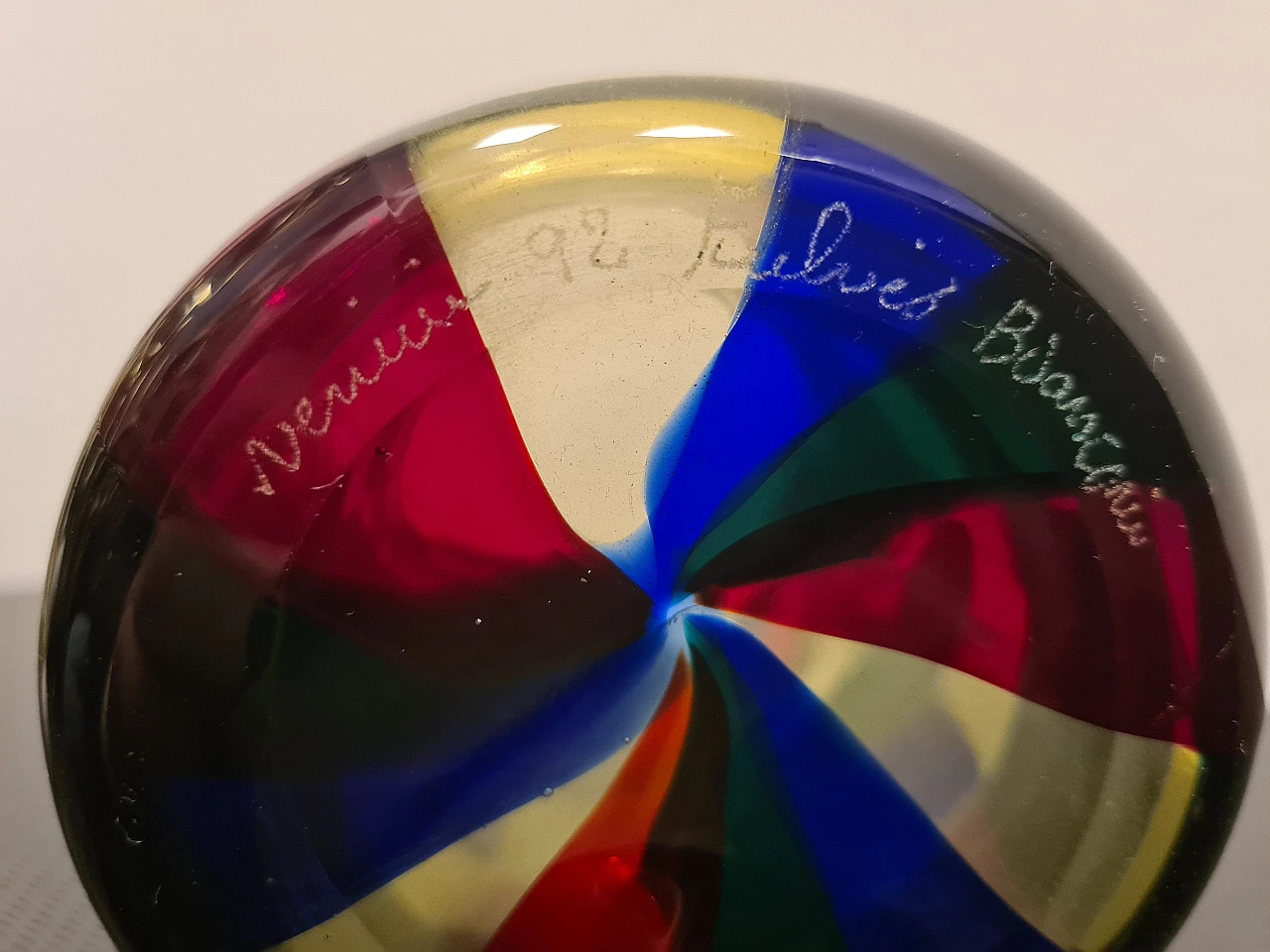 Vaso Pezzati di Fulvio Bianconi per Venini, 1998 12