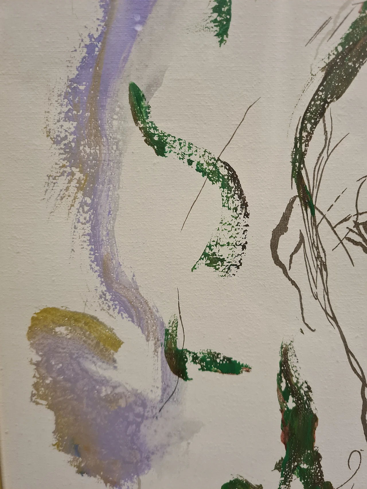 Ernesto Treccani, Norma, mixed media on carboard, 1988 3