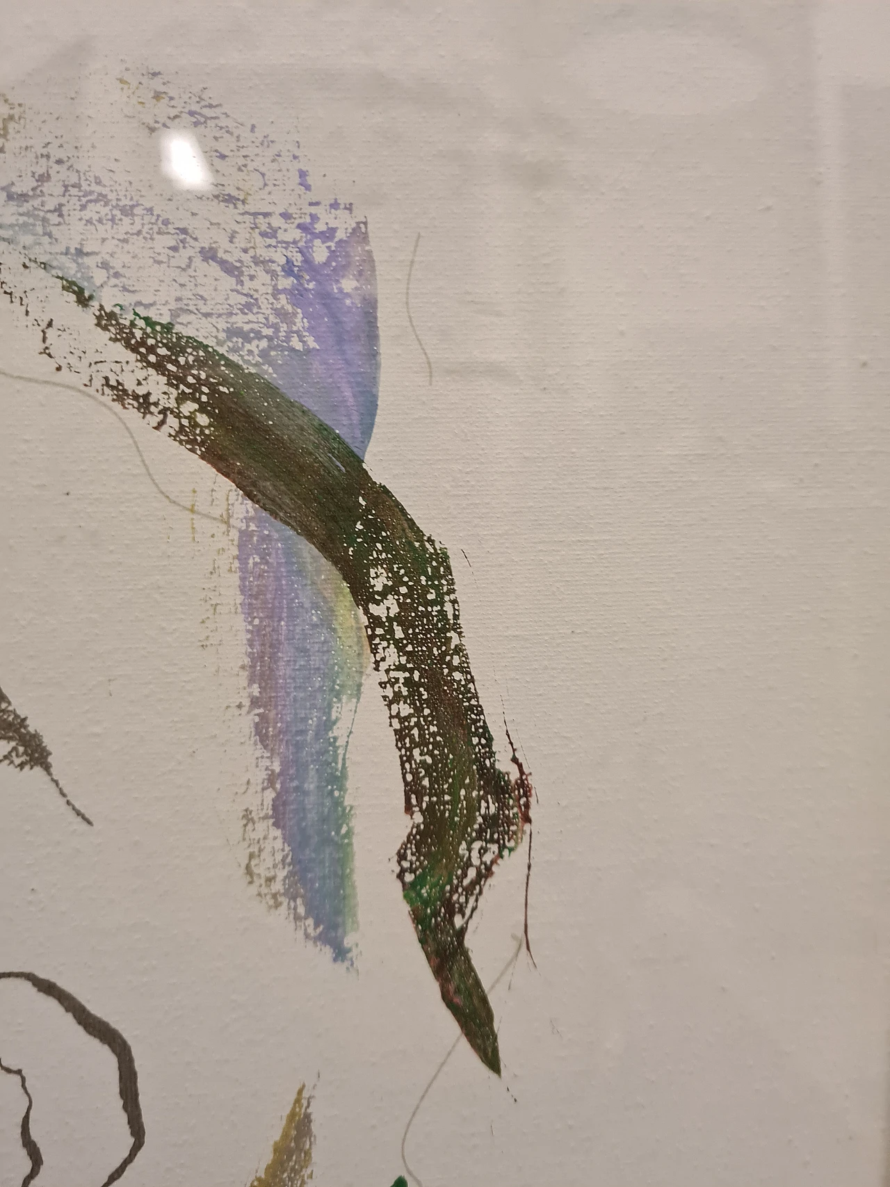 Ernesto Treccani, Norma, mixed media on carboard, 1988 5