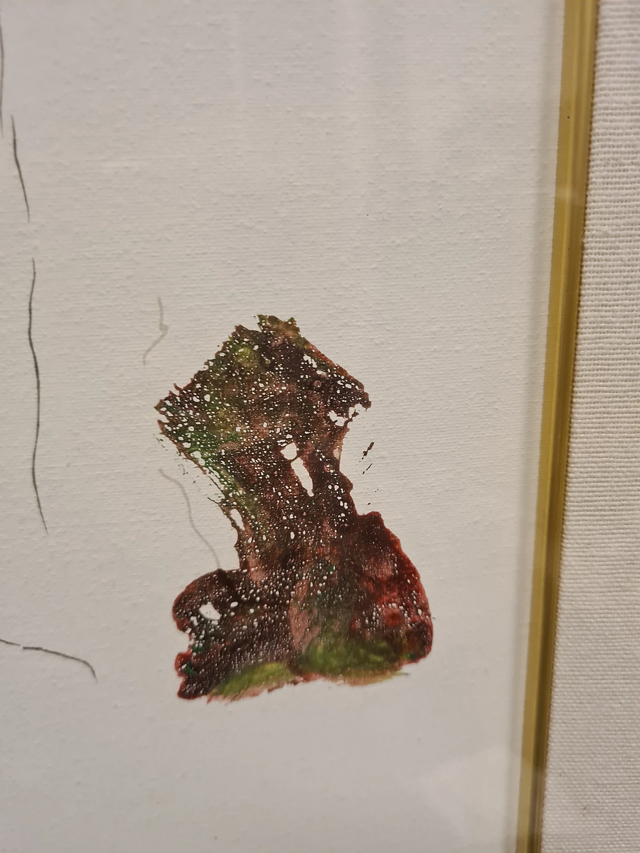 Ernesto Treccani, Norma, mixed media on carboard, 1988 6