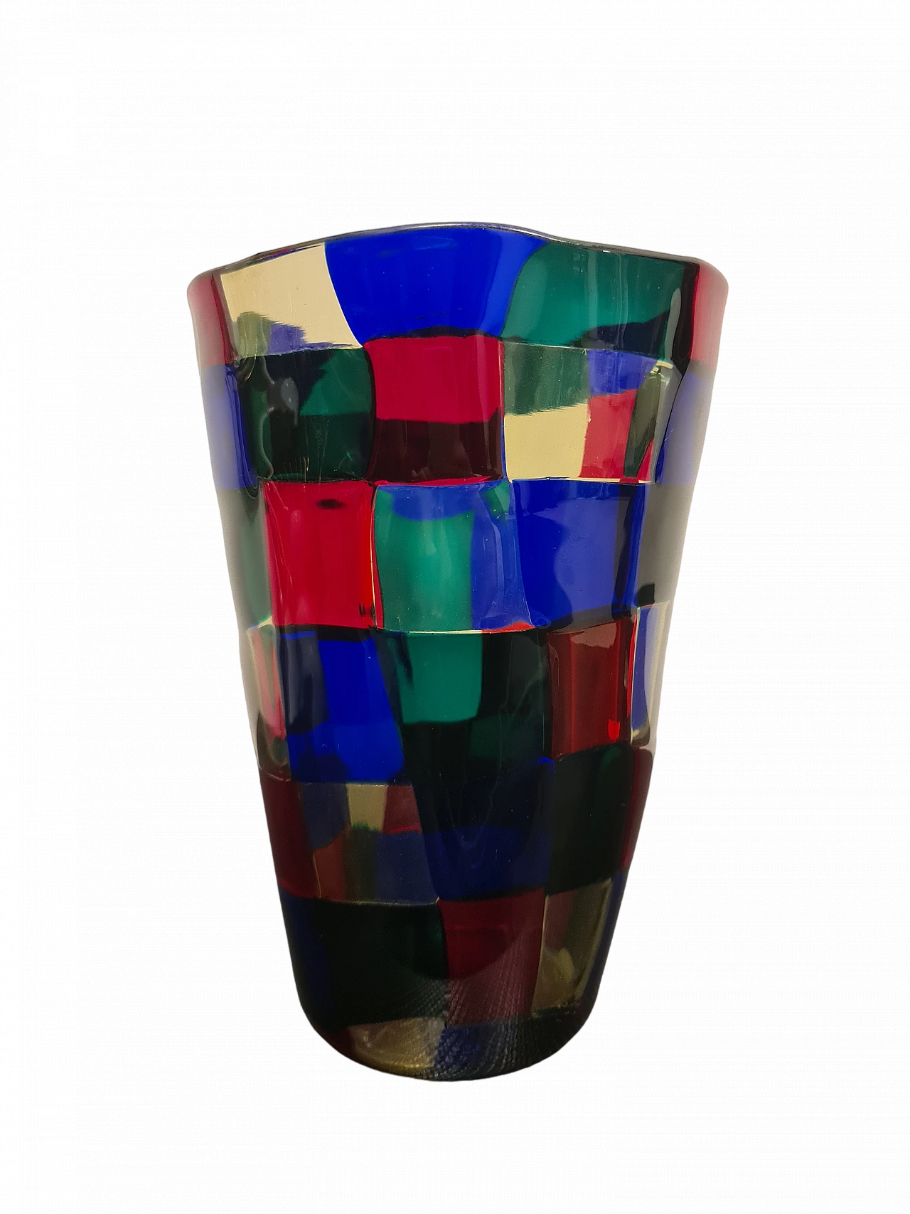 Vaso Pezzati di Fulvio Bianconi per Venini, 1998 15
