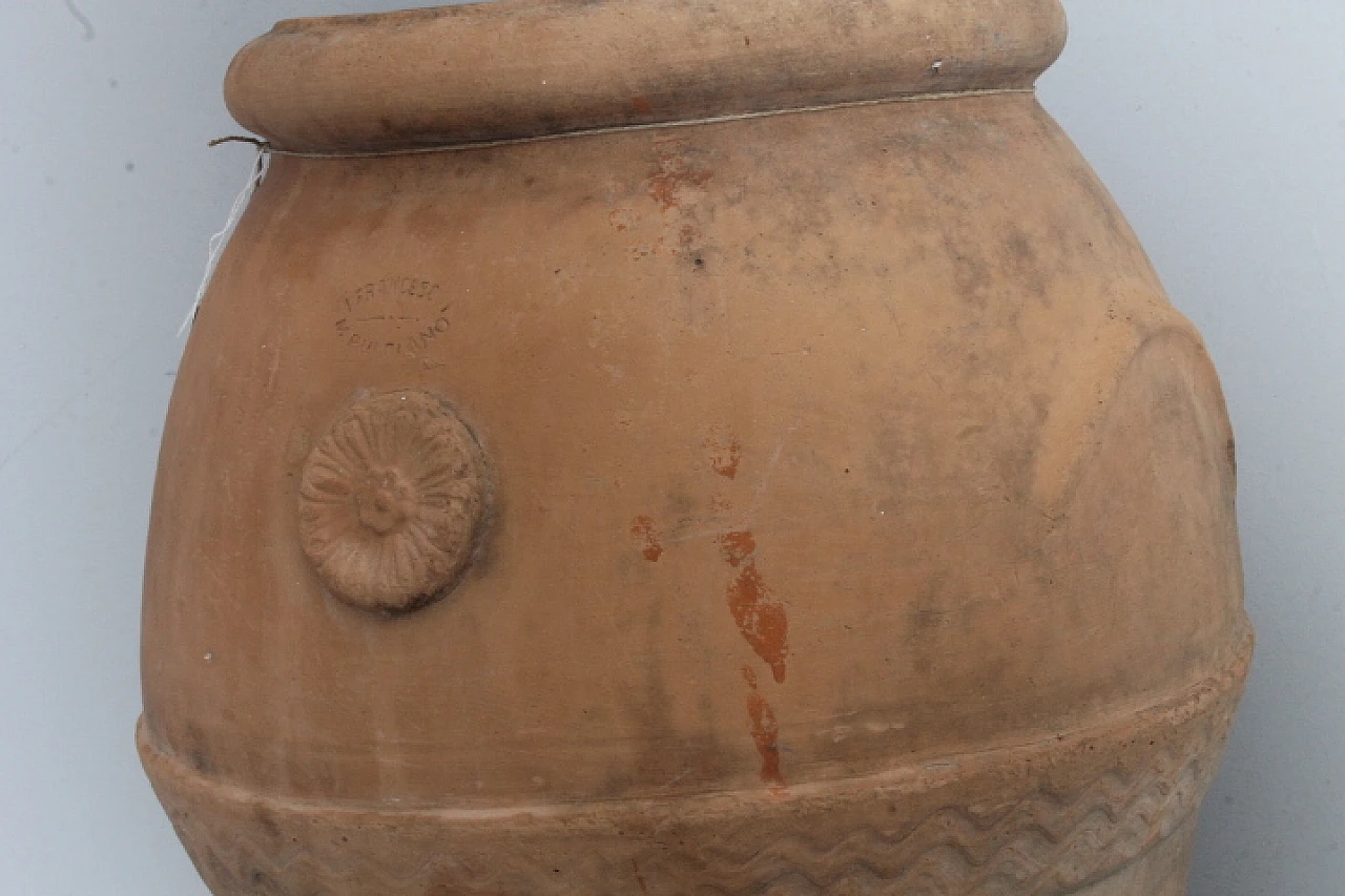 Orcio Montepulciano in terracotta, '800 10