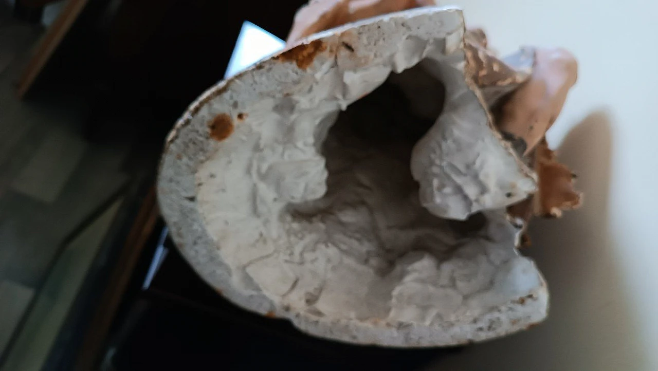 Pastore, scultura da presepe in gesso dipinto, 1791 9