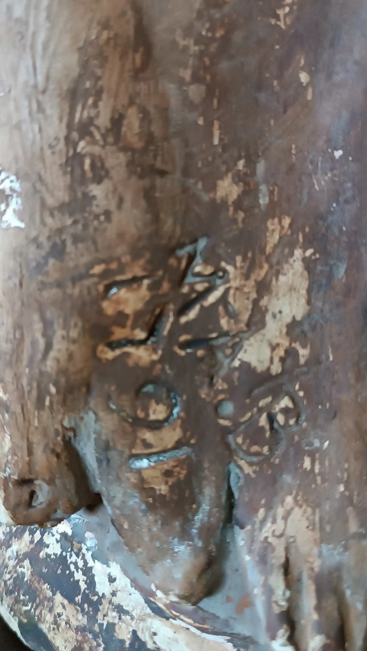 Pastore, scultura da presepe in gesso dipinto, 1791 10