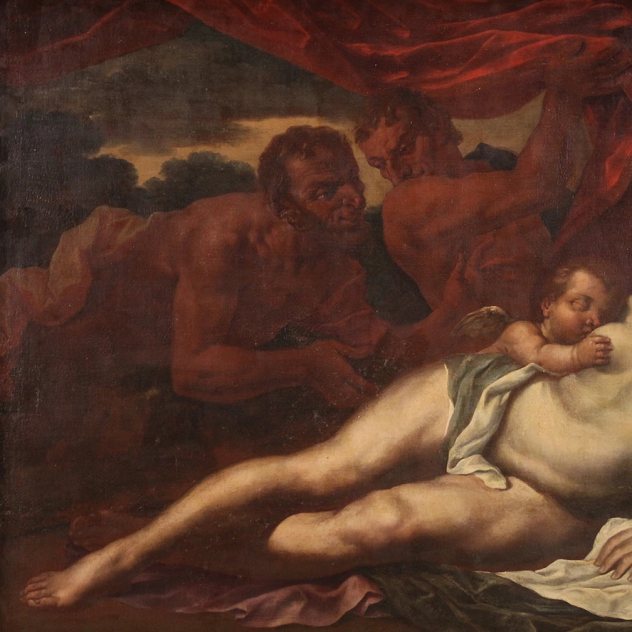 Venere dormiente, olio su tela, '600 4