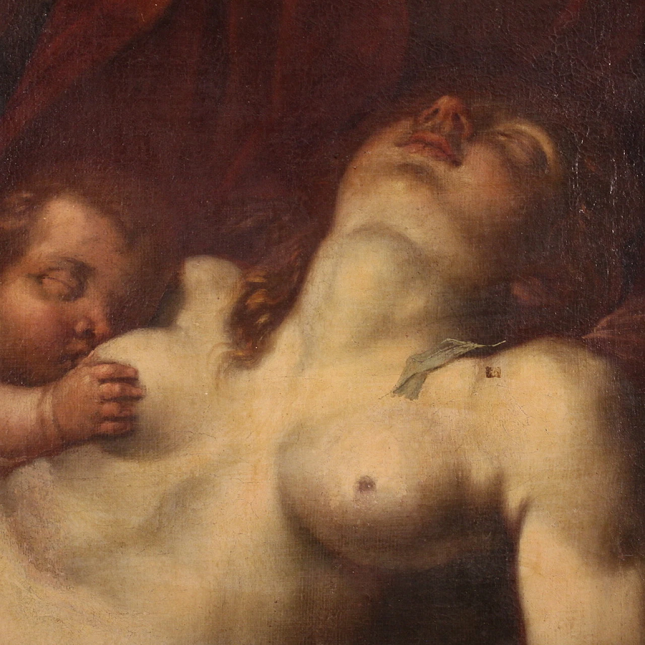 Venere dormiente, olio su tela, '600 11