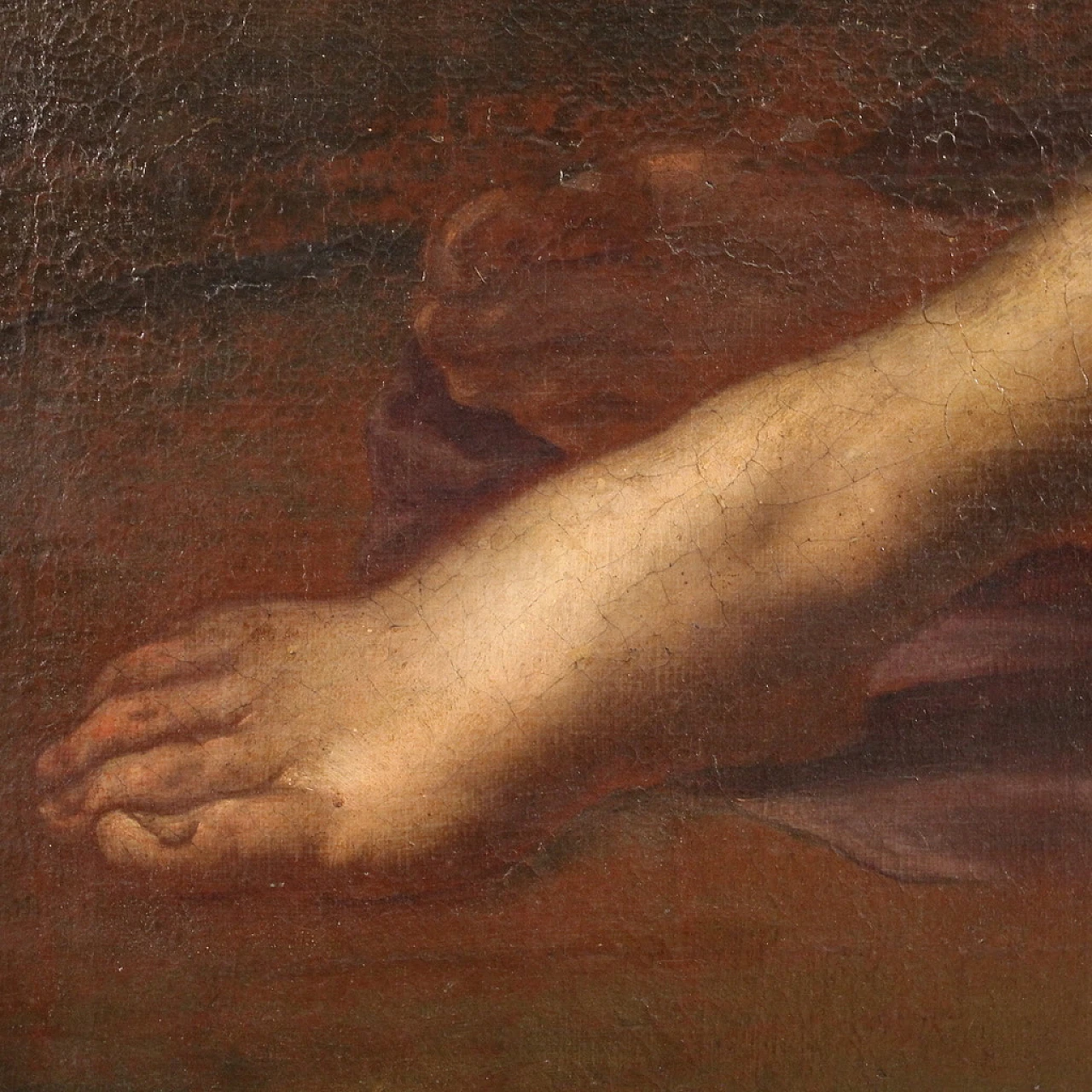 Venere dormiente, olio su tela, '600 12