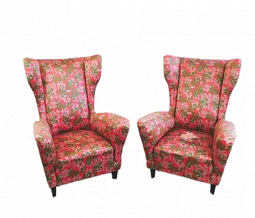 Pair of armchairs by Ico & Luisa Parisi for Ariberto Colombo, 1948