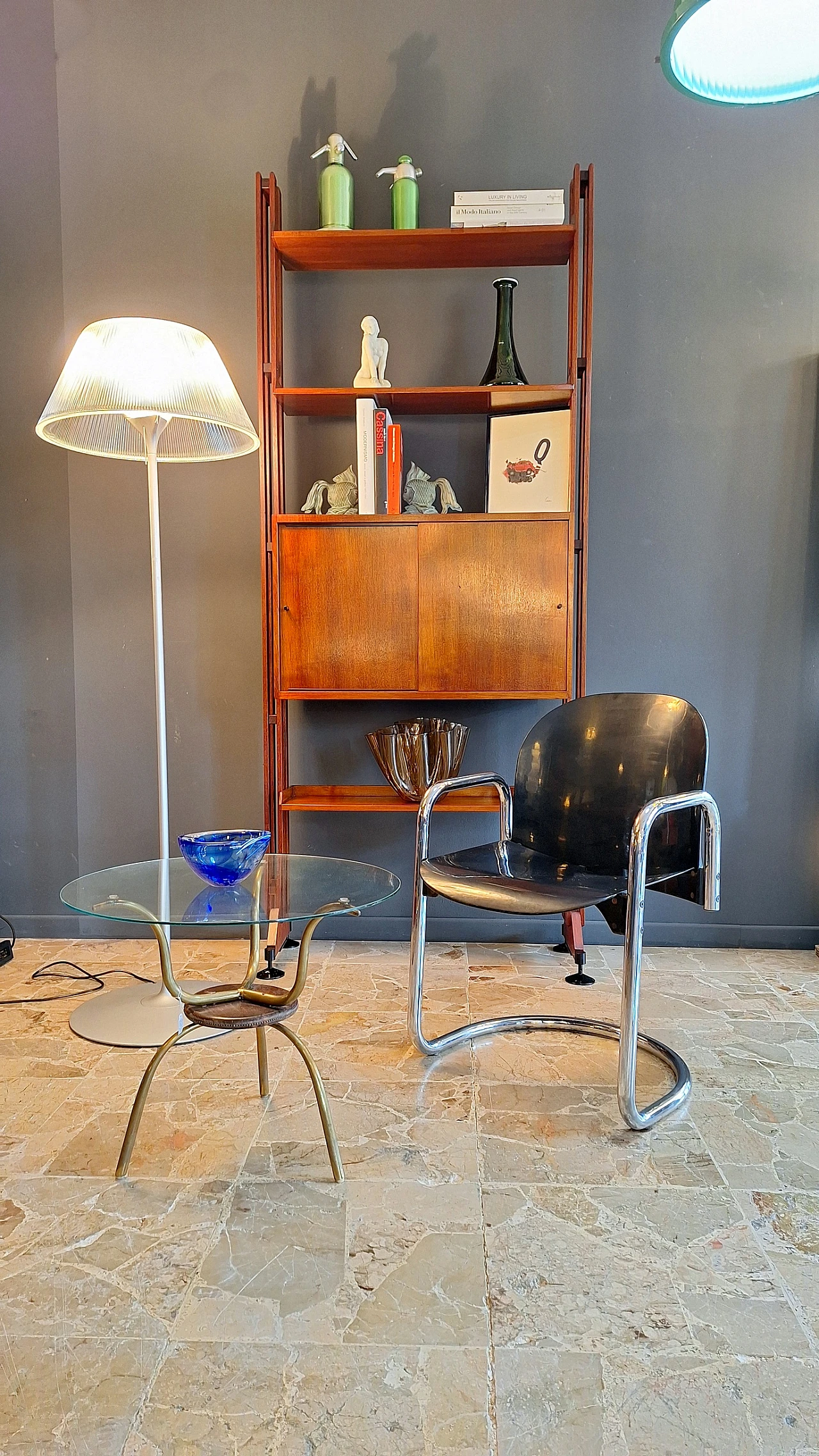 Libreria modulare LB10 di Franco Albini per Poggi, anni '50 5