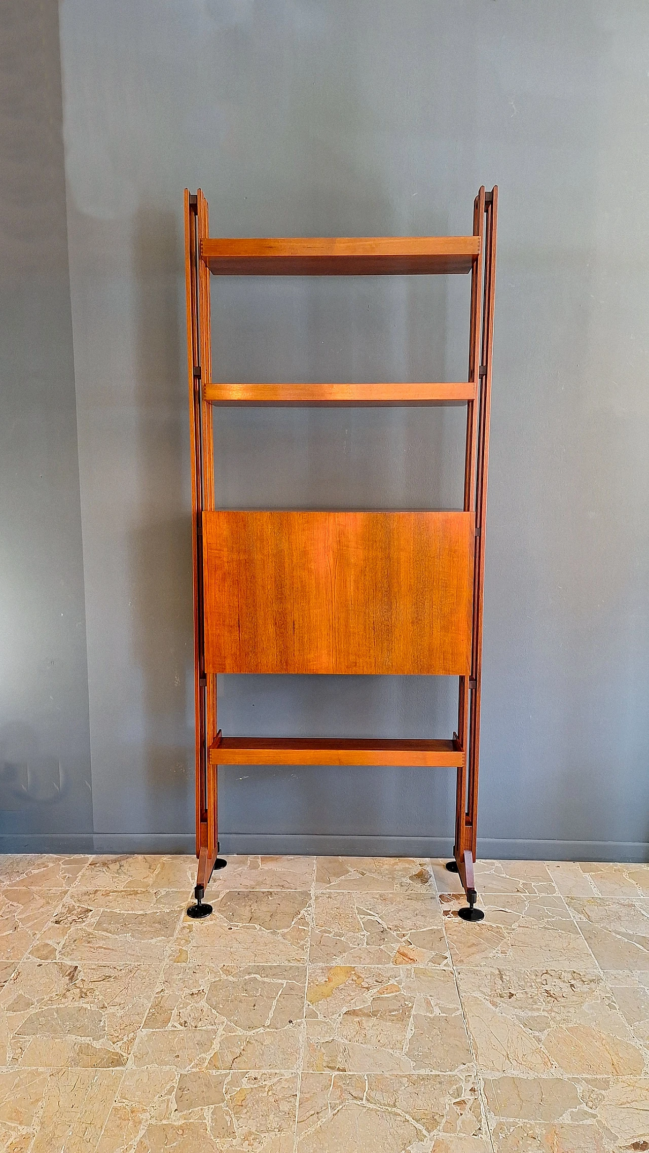 Libreria modulare LB10 di Franco Albini per Poggi, anni '50 6