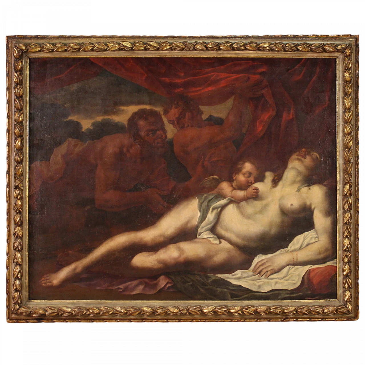 Venere dormiente, olio su tela, '600 17