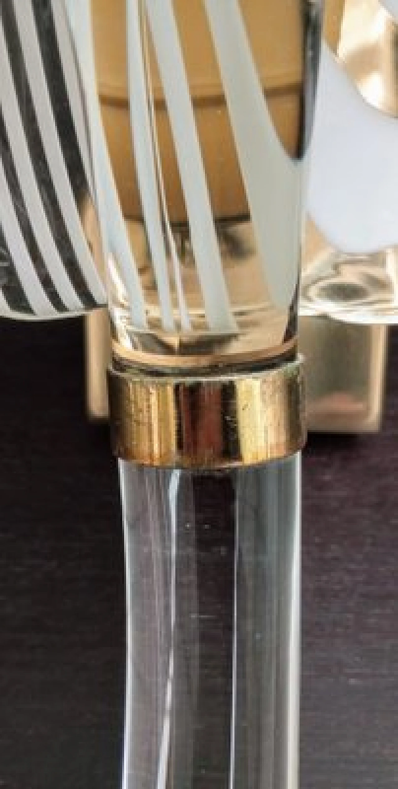 3 Applique a foglia in vetro di Murano, anni '70 9