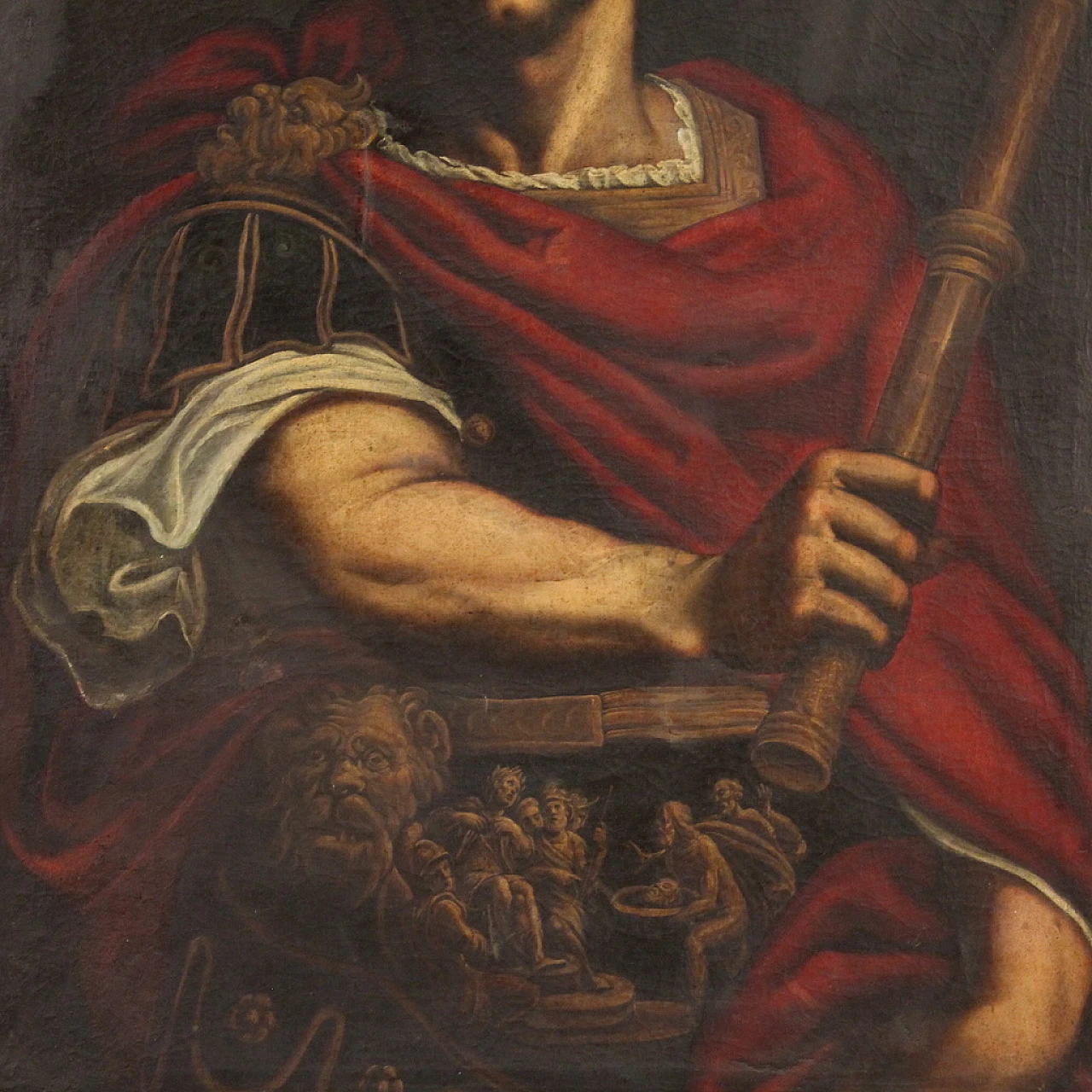 Julius Caesar, oil on canvas, 17th century 4