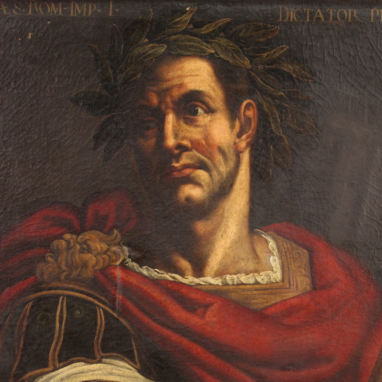 Julius Caesar, oil on canvas, 17th century 10