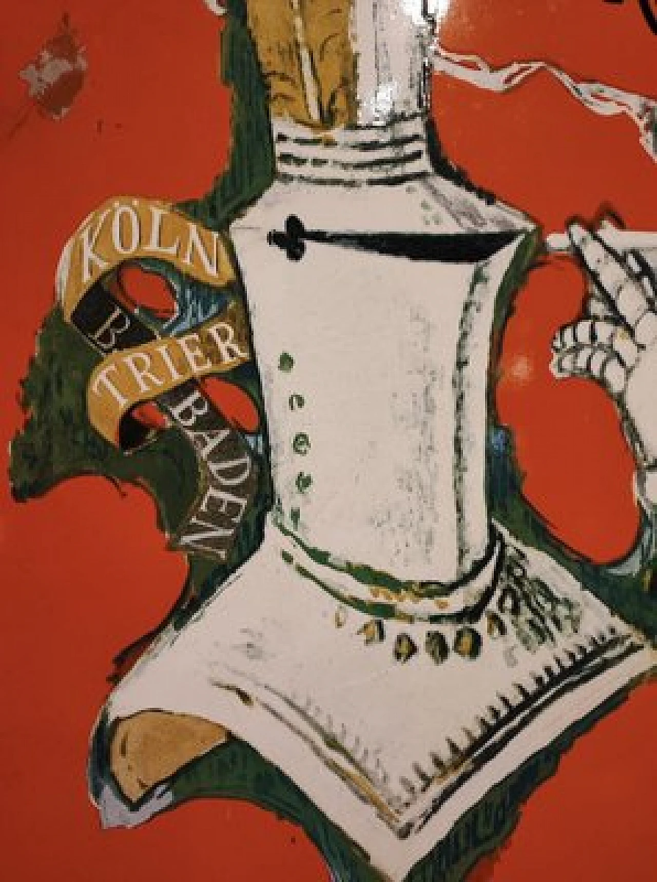 Insegna smaltata di marca di sigarette, anni '50 3