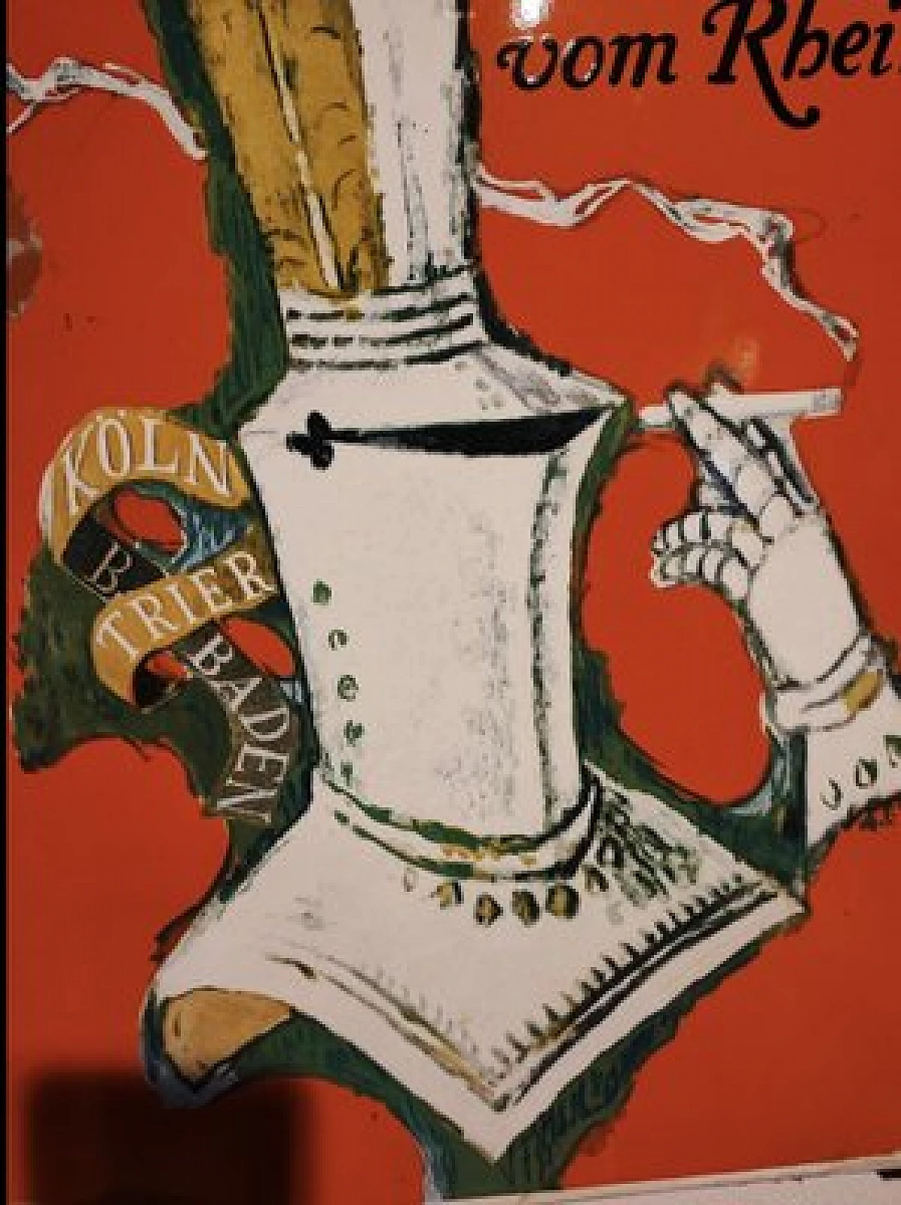 Insegna smaltata di marca di sigarette, anni '50 5