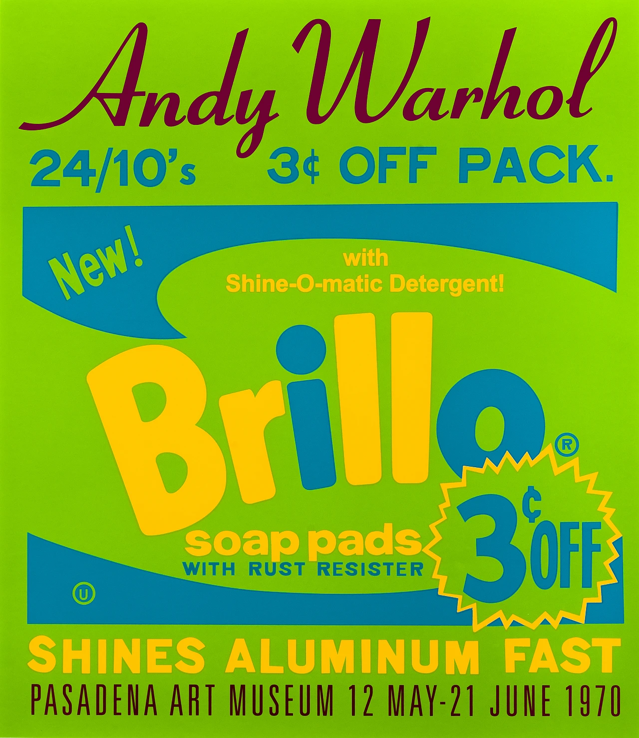 After Andy Warhol, Brillo Soap Pads, screen print, 1990s 1
