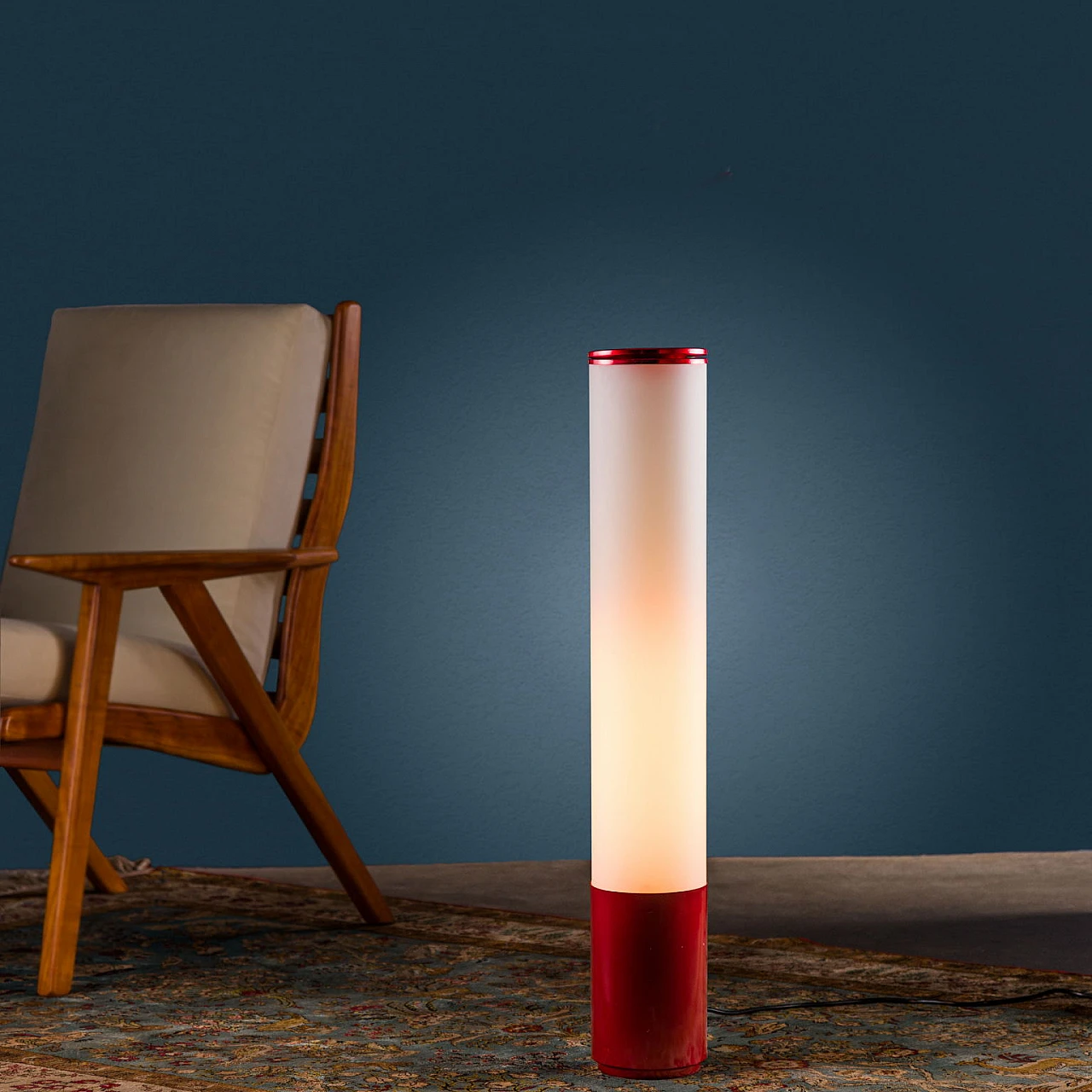 Vaso portafiori luminoso 2483/1 di Max Ingrand per Fontana Arte, anni '60 2