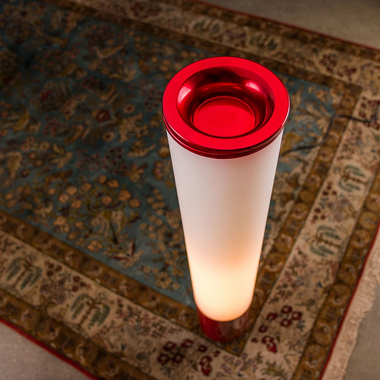 Vaso portafiori luminoso 2483/1 di Max Ingrand per Fontana Arte, anni '60 4