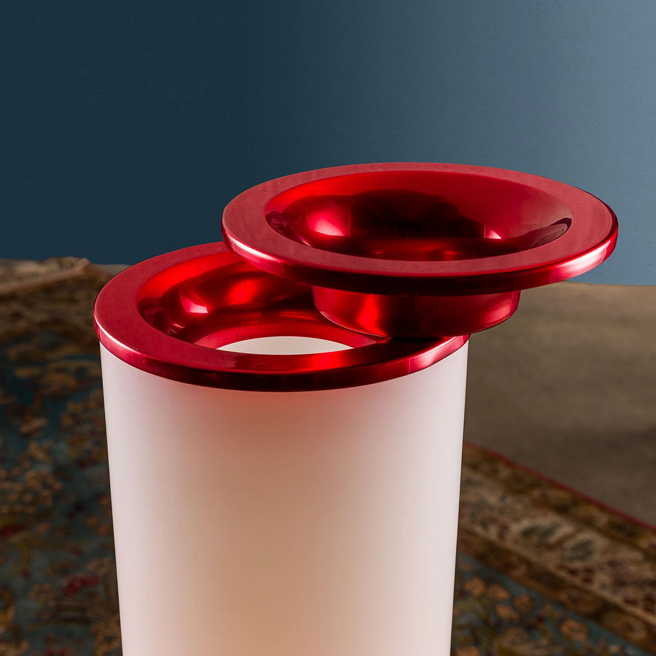 Vaso portafiori luminoso 2483/1 di Max Ingrand per Fontana Arte, anni '60 5