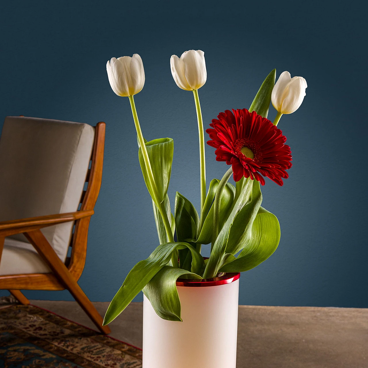 Vaso portafiori luminoso 2483/1 di Max Ingrand per Fontana Arte, anni '60 6