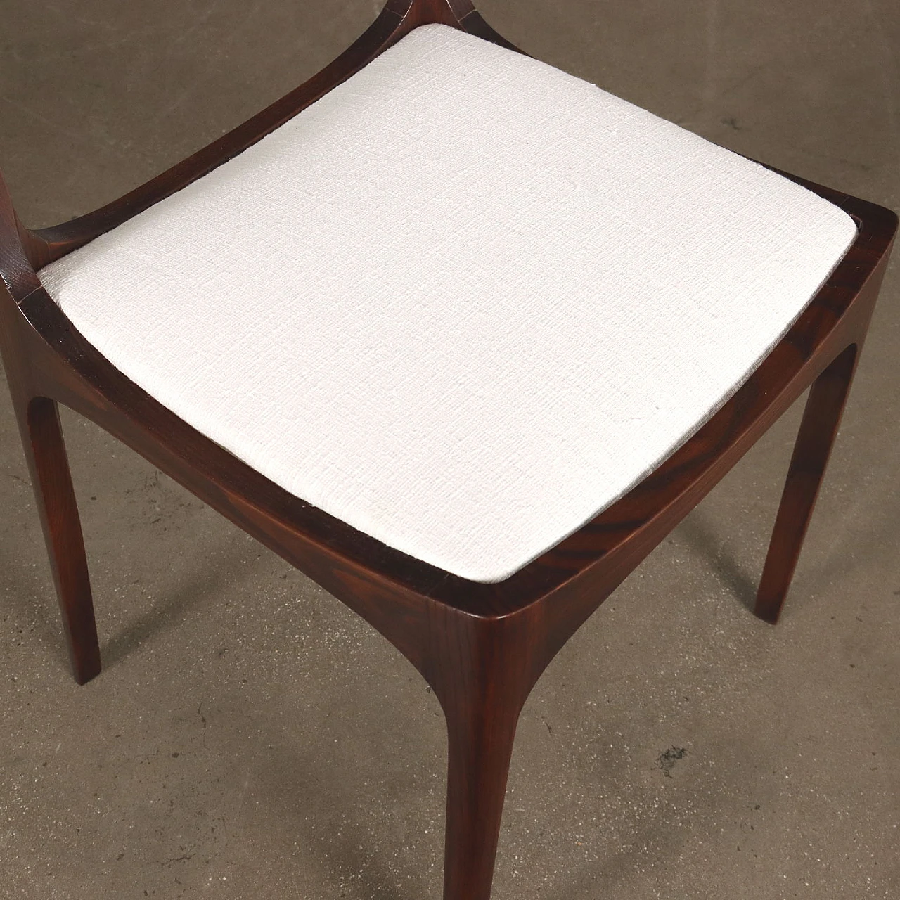 6 Sedie Elisabetta in legno di Giuseppe Gibelli per Sormani, anni '60 4