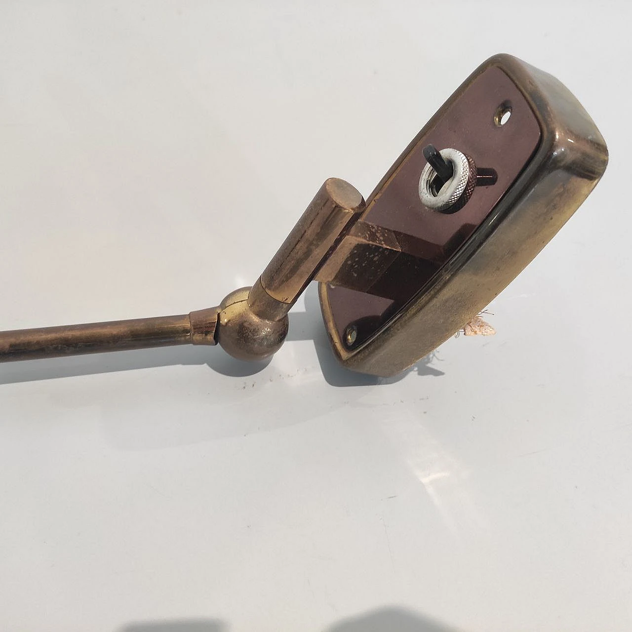 Coppia di applique 2095 in perspex e metallo di Stilnovo, anni '50 8