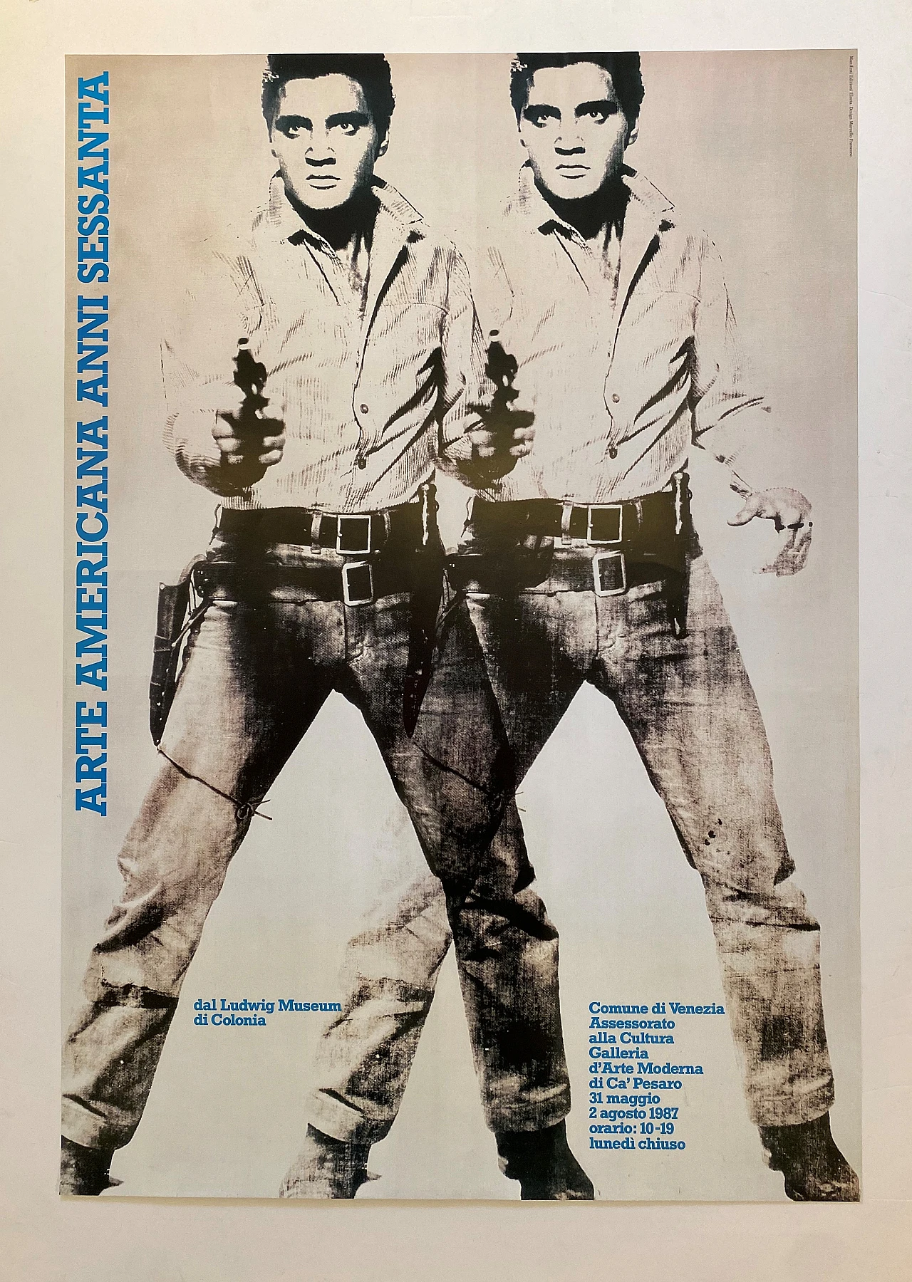 Andy Warhol and Marcello Francone, American Art, poster, 1987 3