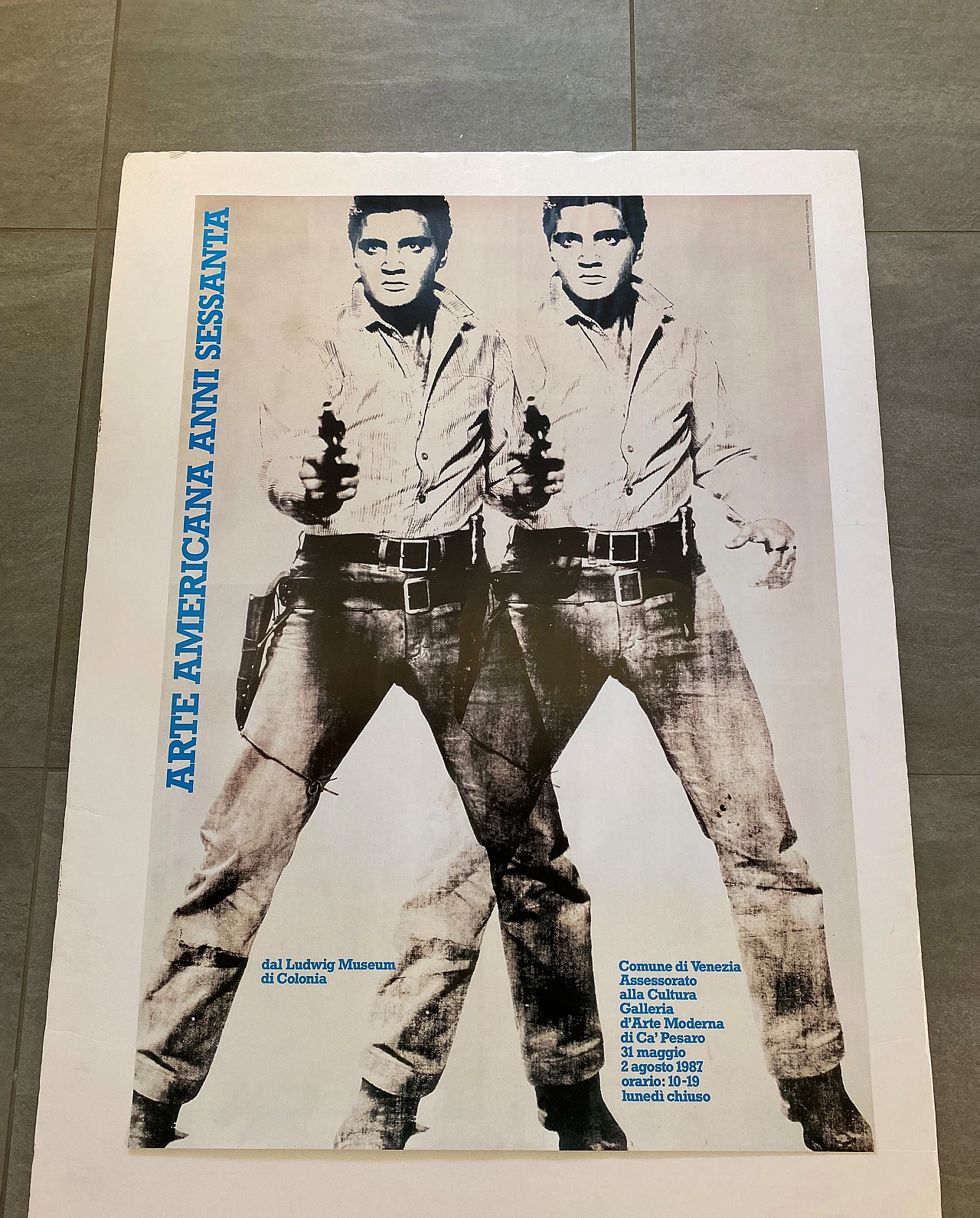 Andy Warhol and Marcello Francone, American Art, poster, 1987 5