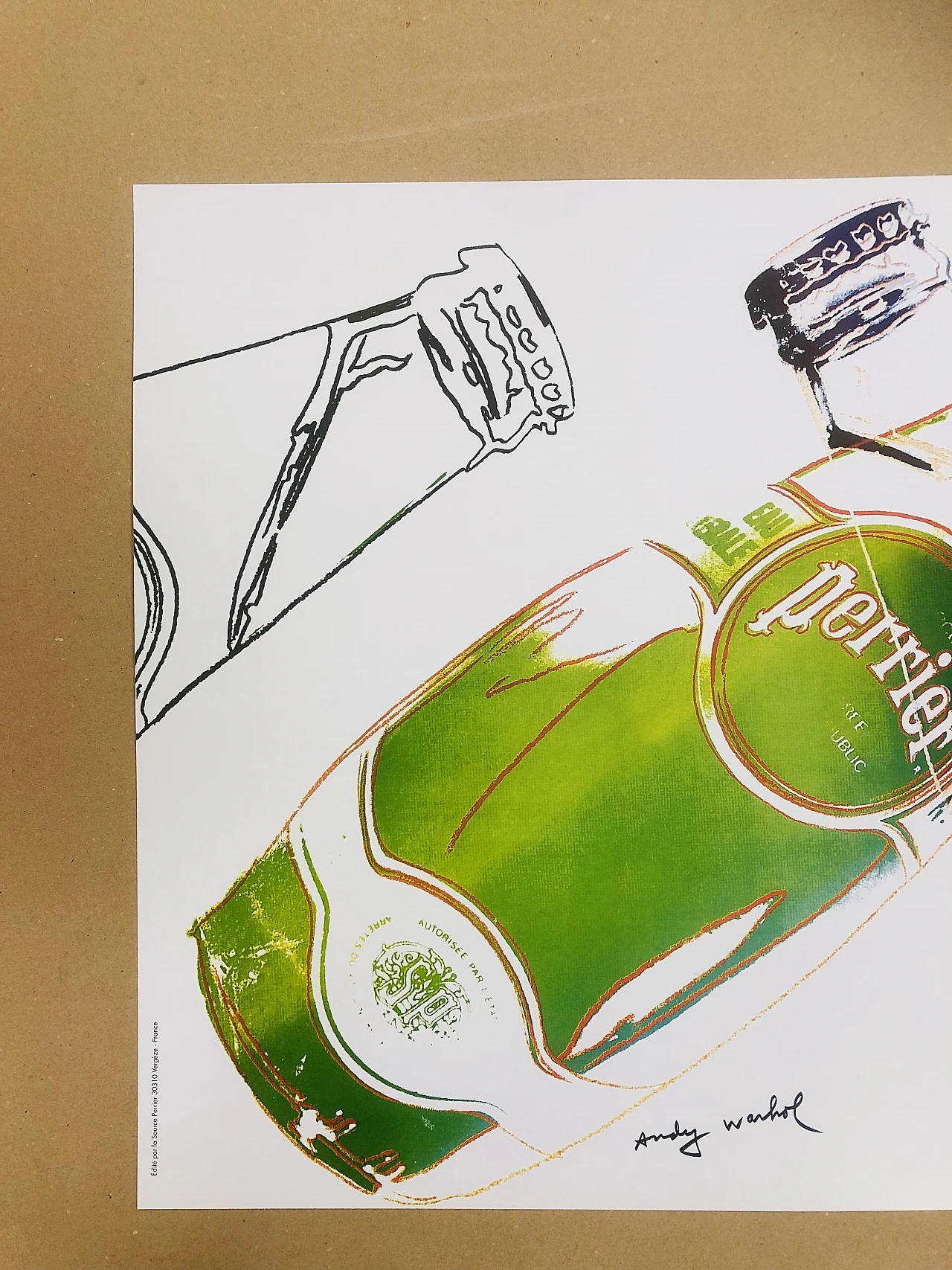 After Andy Warhol, Source Perrier, lithograph, 1990s 3