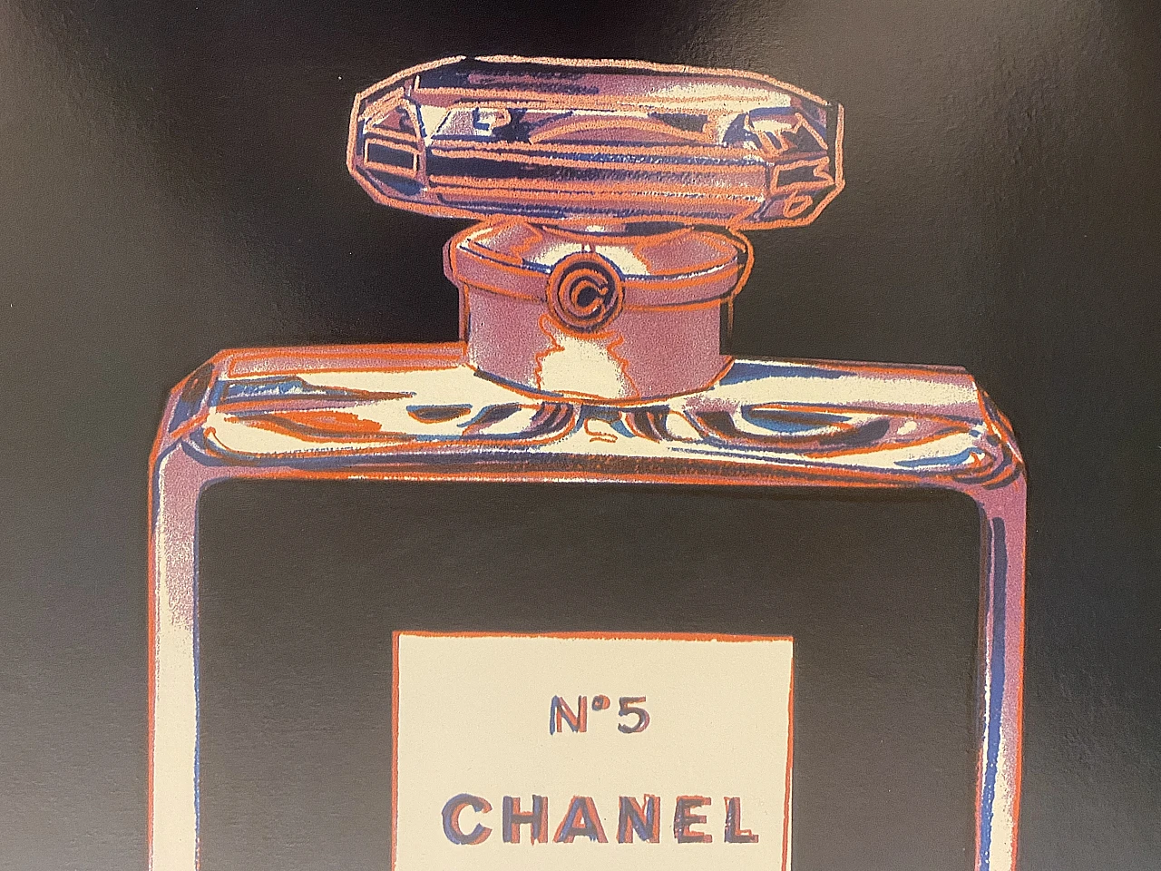 After Andy Warhol, Chanel No. 5 - Blue, lithograph, 1997 12