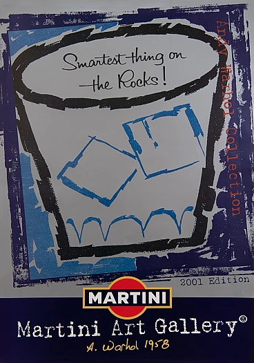 Martini Art Gallery　2001年/ウォーホル/ポスター Andy-Warhol,-2001-(58s)---