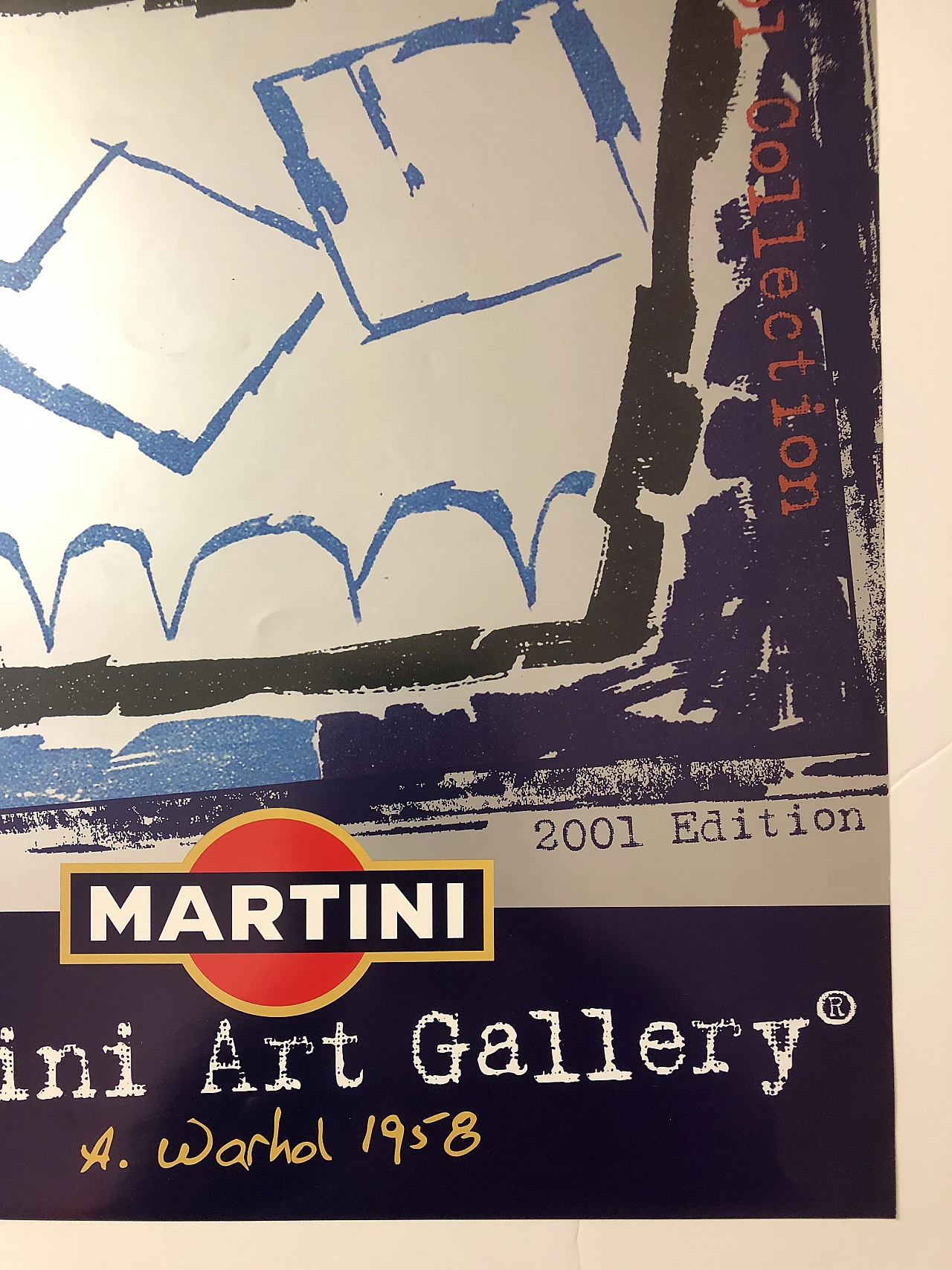 Andy Warhol, 2001 (58s) - MARTINI ART GALLERY - Original poster
