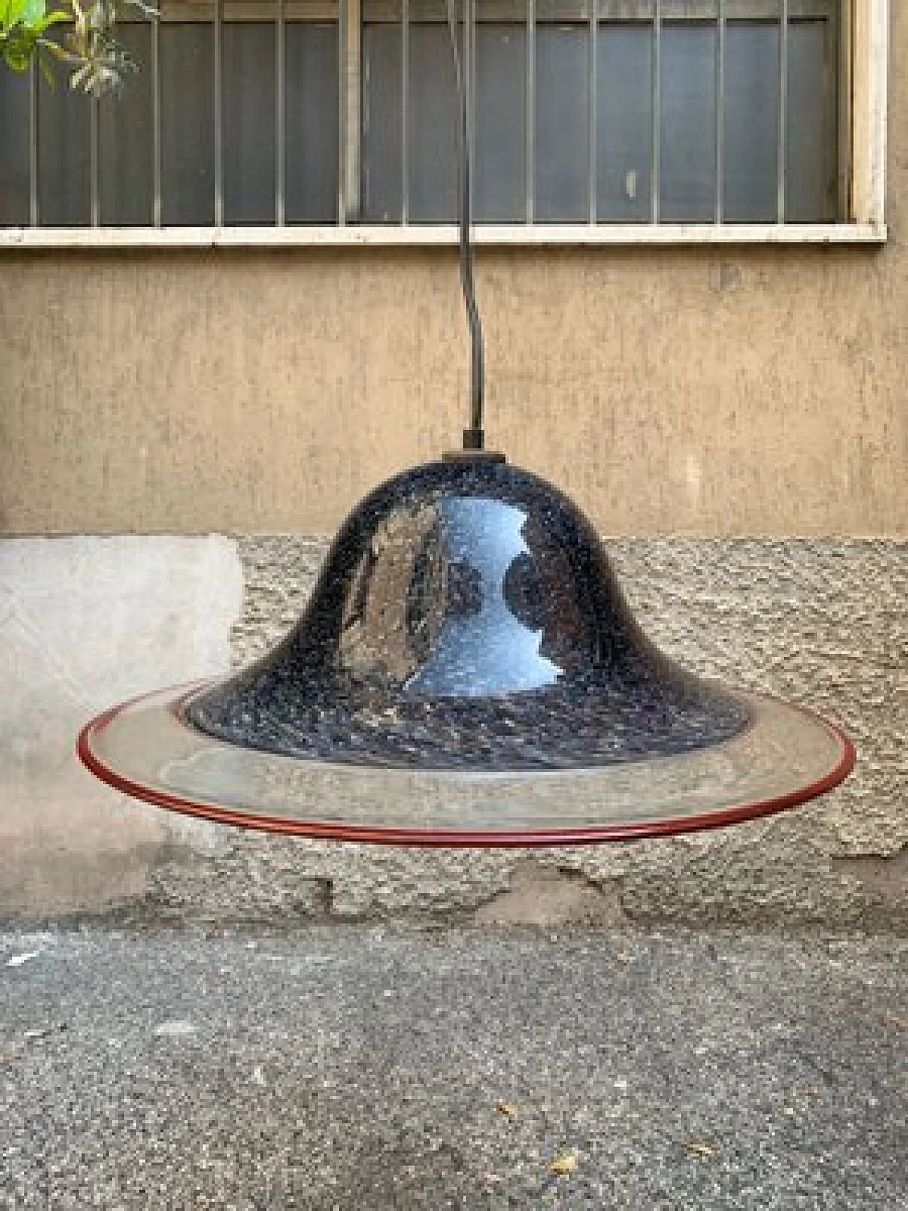 Neverrino chandelier by Gae Aulenti for Vistosi, 1960s 2